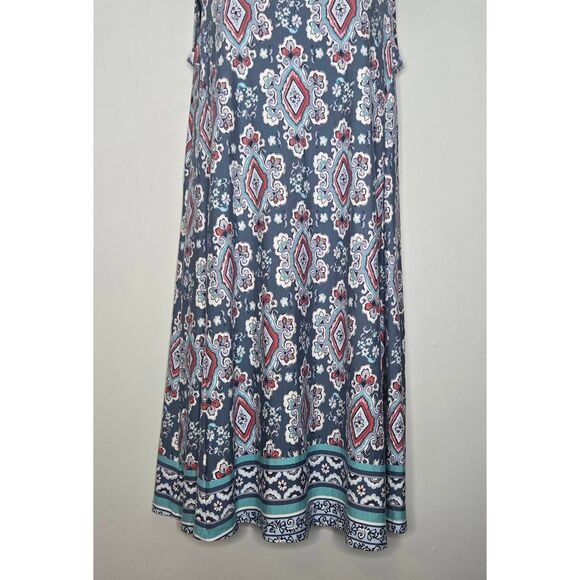 Ann Taylor Loft Dress Size Small Sleeveless Boho Print New - Picture 3 of 5